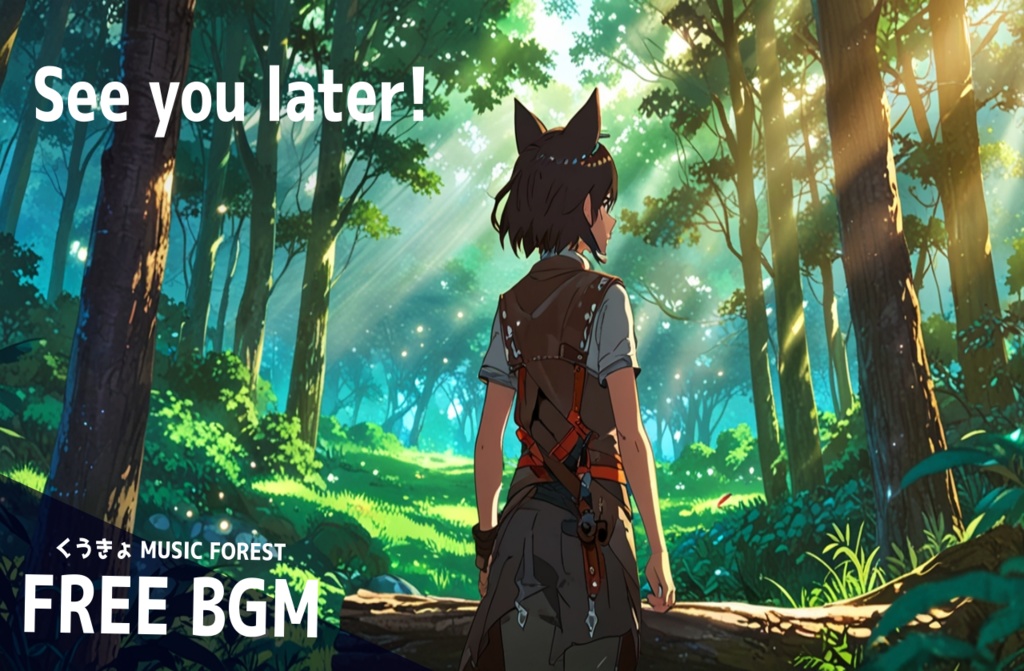 【 フリーBGM : 138 】【 またね！ 】