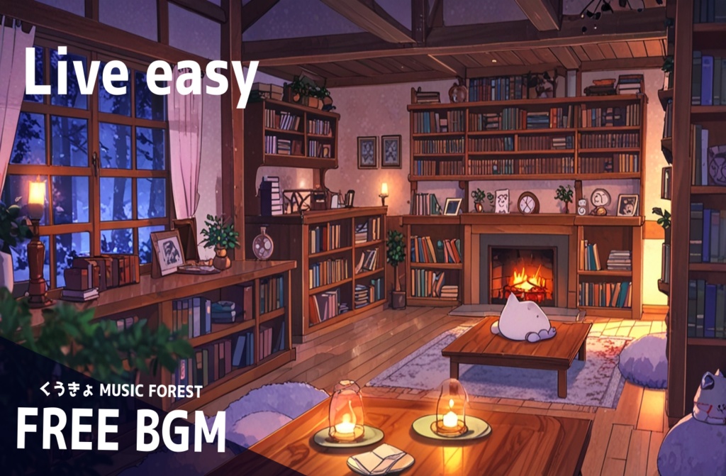 【 フリーBGM : 141 】【 Live easy 】