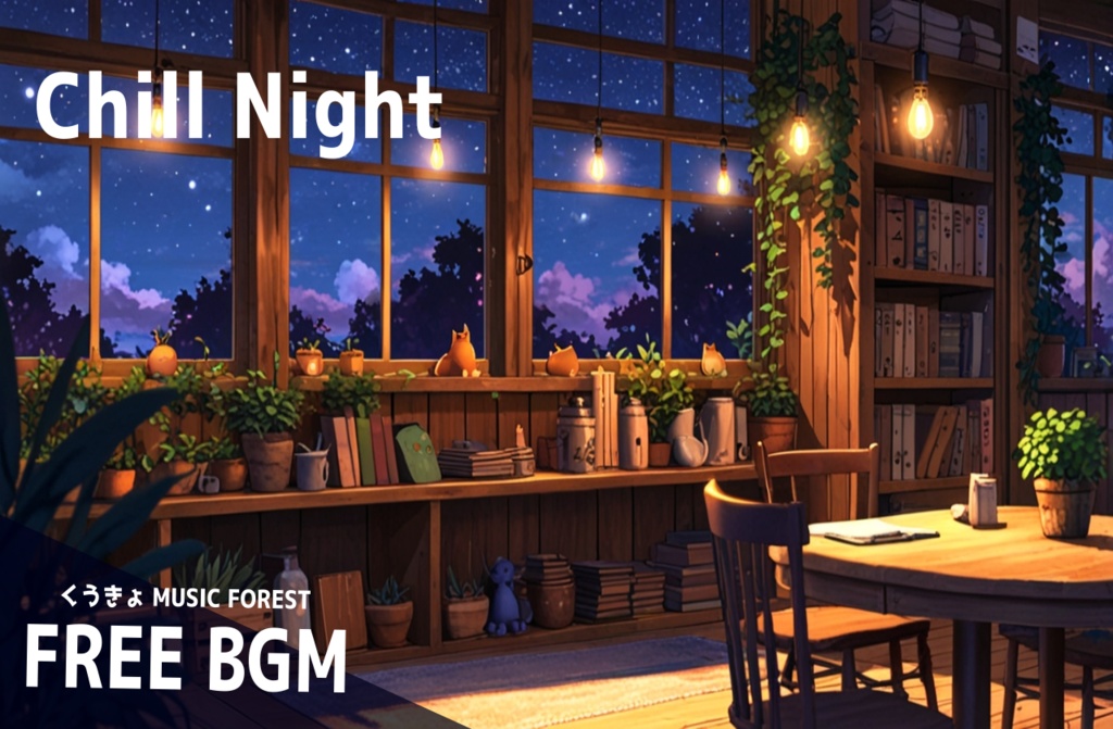 【 フリーBGM : 142 】【 Chill Night 】