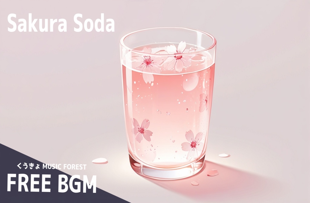 【 フリーBGM : 161 】【 Sakura Soda 】