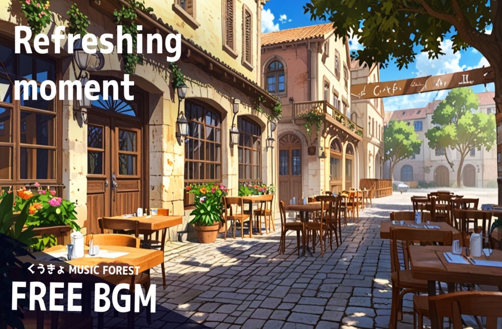 【 フリーBGM : 167 】【 Refreshing moment 】
