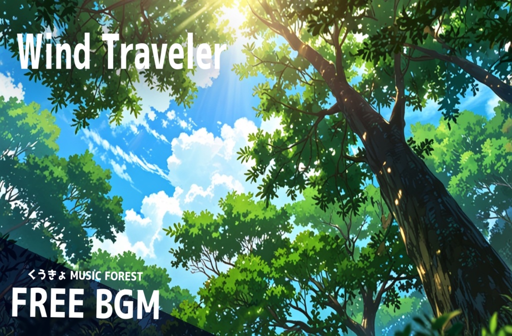 【 フリーBGM : 170 】【 Wind Traveler 】