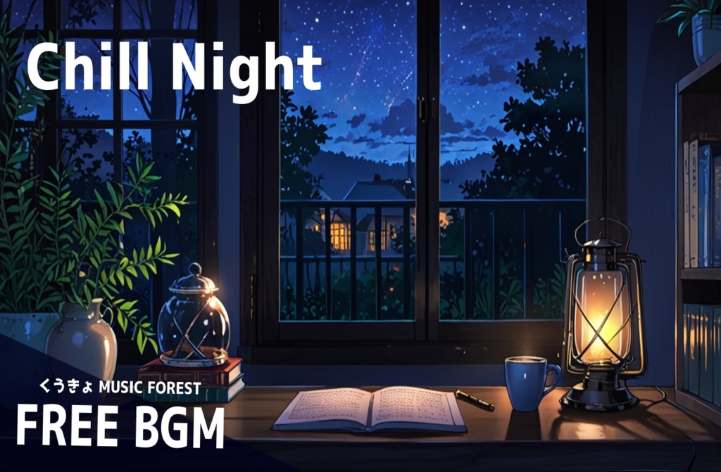【 フリーBGM : 188 】【 Chill Night 】