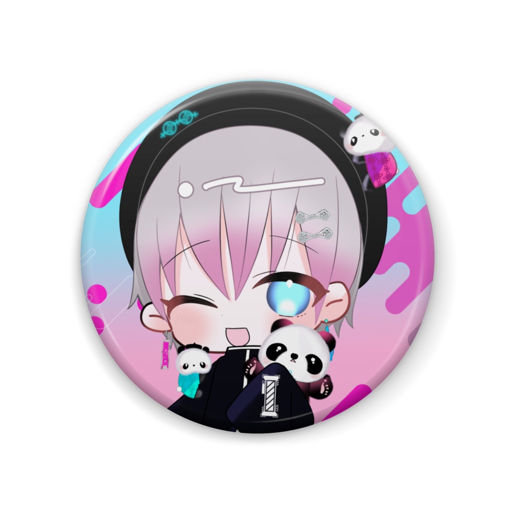 笹森柚輝2周年グッズ-缶バッジ-