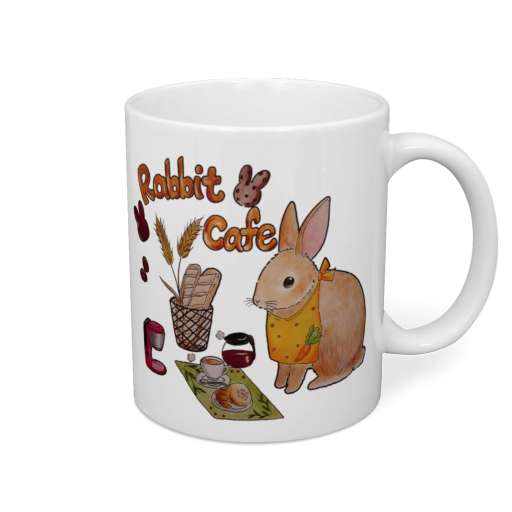Rabbit Cafe マグカップ