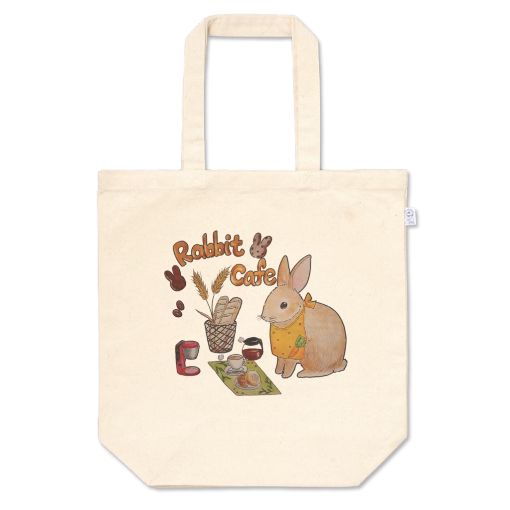Rabbit Cafe トートバッグ