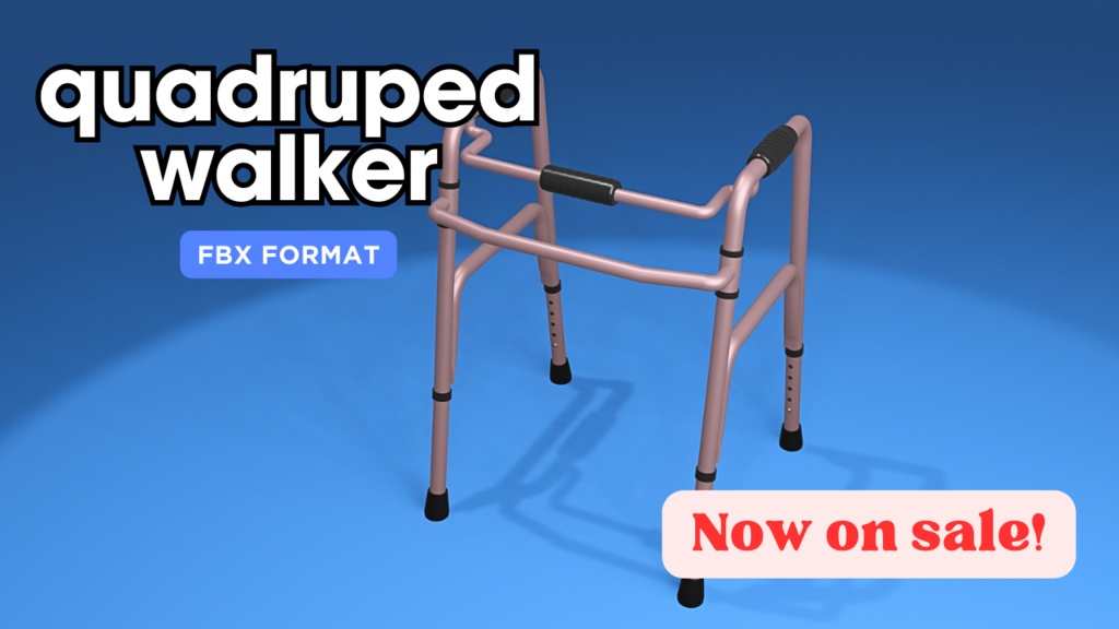 Quadrupedwalker Ver.1.0 四脚歩行器