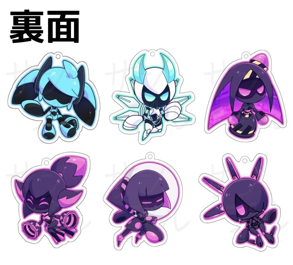 アクリルキーホルダー (両面刷り)