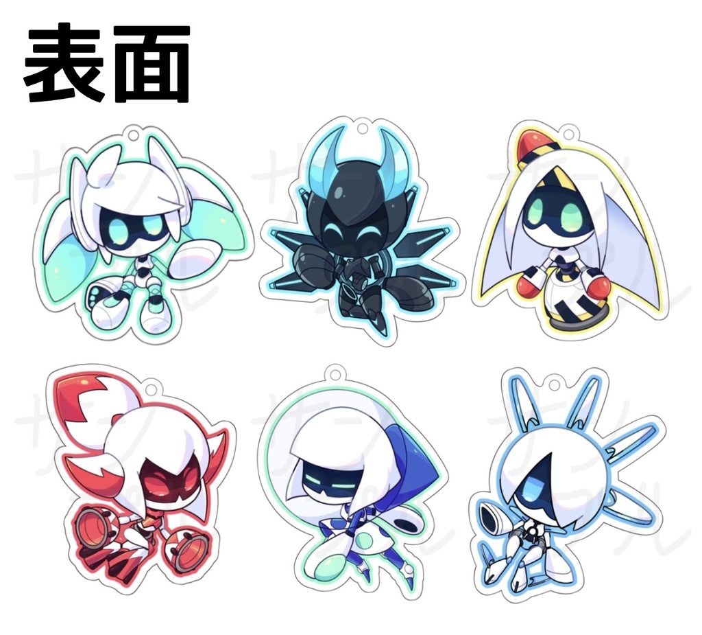 アクリルキーホルダー (両面刷り)