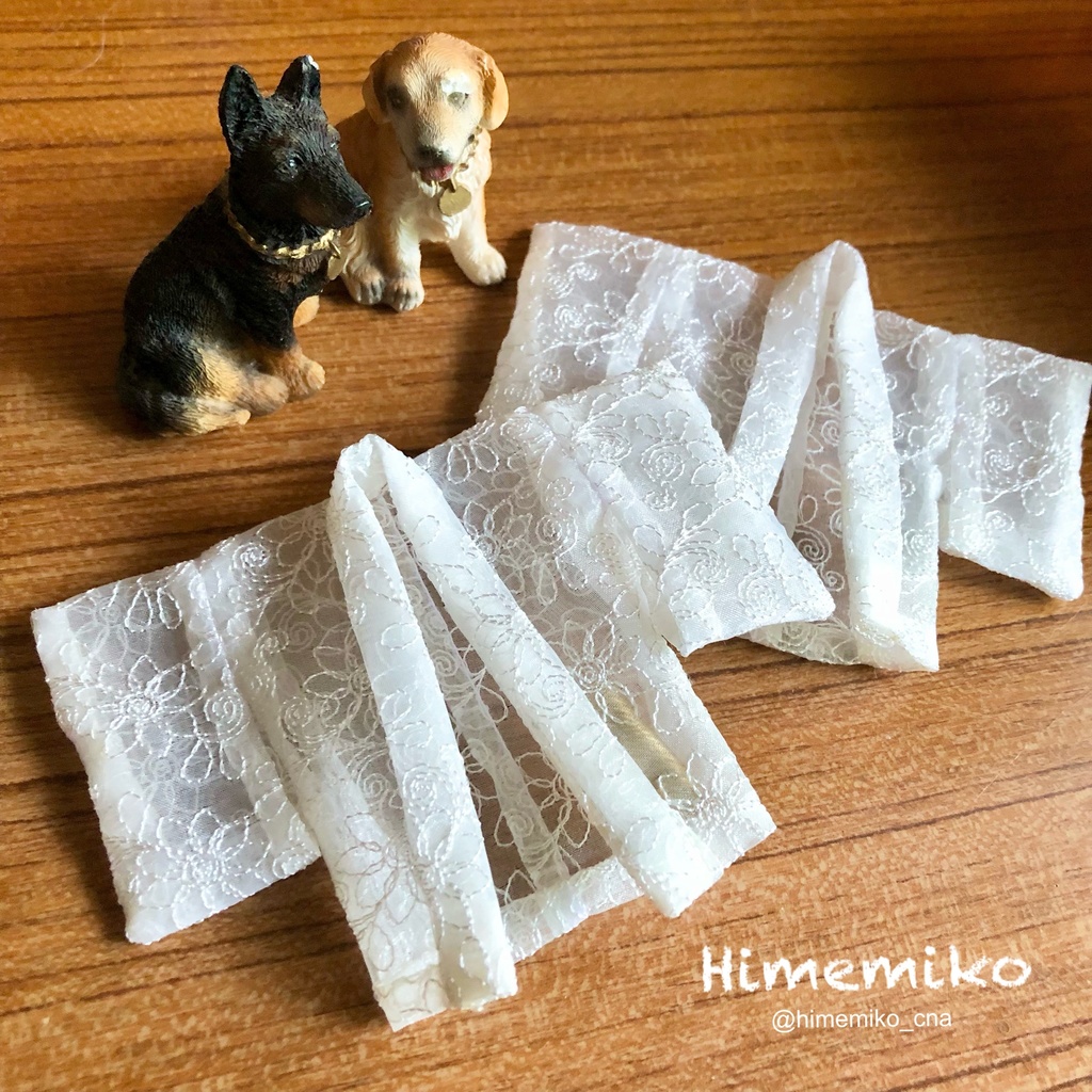 【再販】シースルー夏羽織・白花柄刺繍入り (単品)