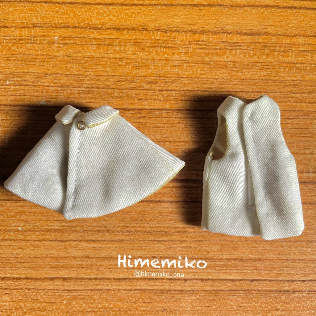 新作【オビツ11】2部式トンビコート -淡-(単品)