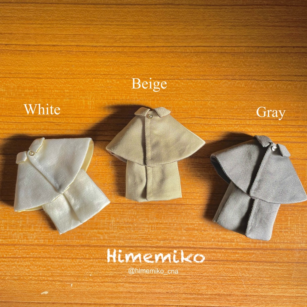 新作【オビツ11】2部式トンビコート -淡-(単品)