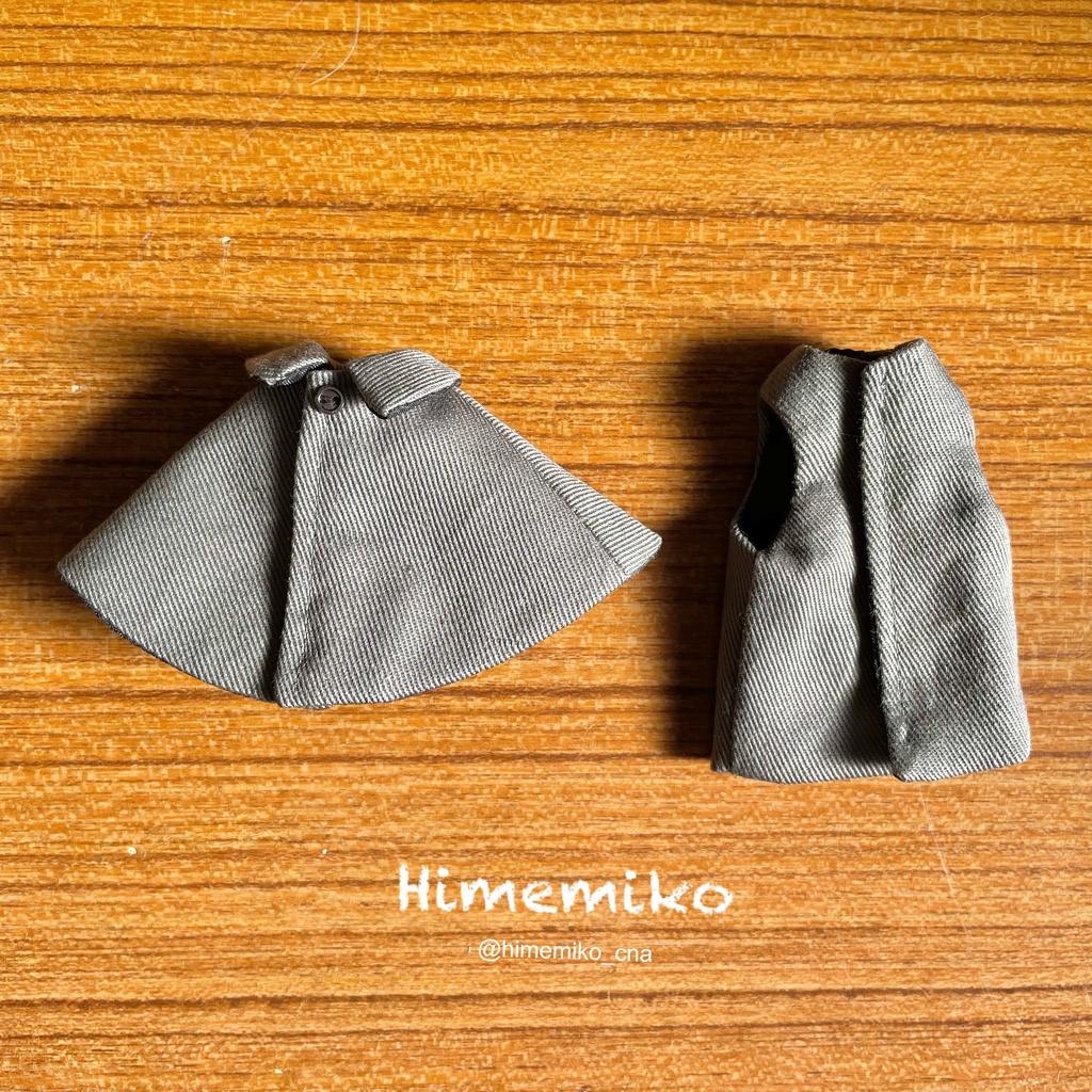 新作【オビツ11】2部式トンビコート -淡-(単品)