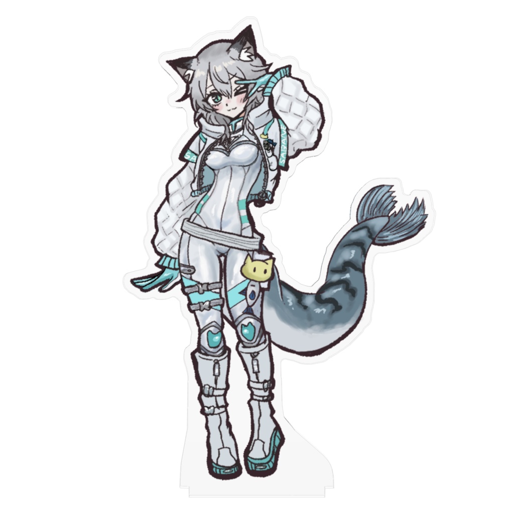 大きめサバねこまんアクスタ①