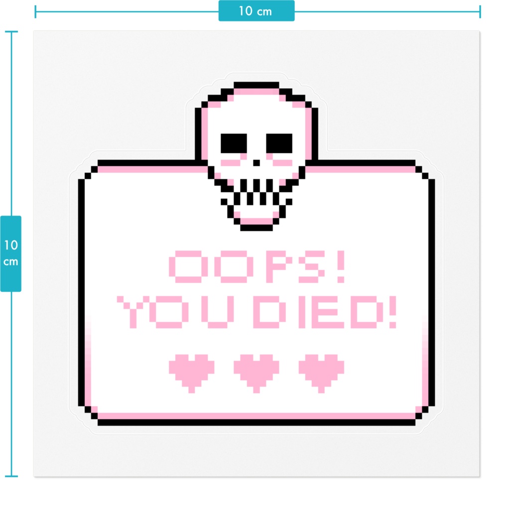 Pastel goth gamer sticker, goth girl gamer sticker, spooky cute, halloween, pastelgoth