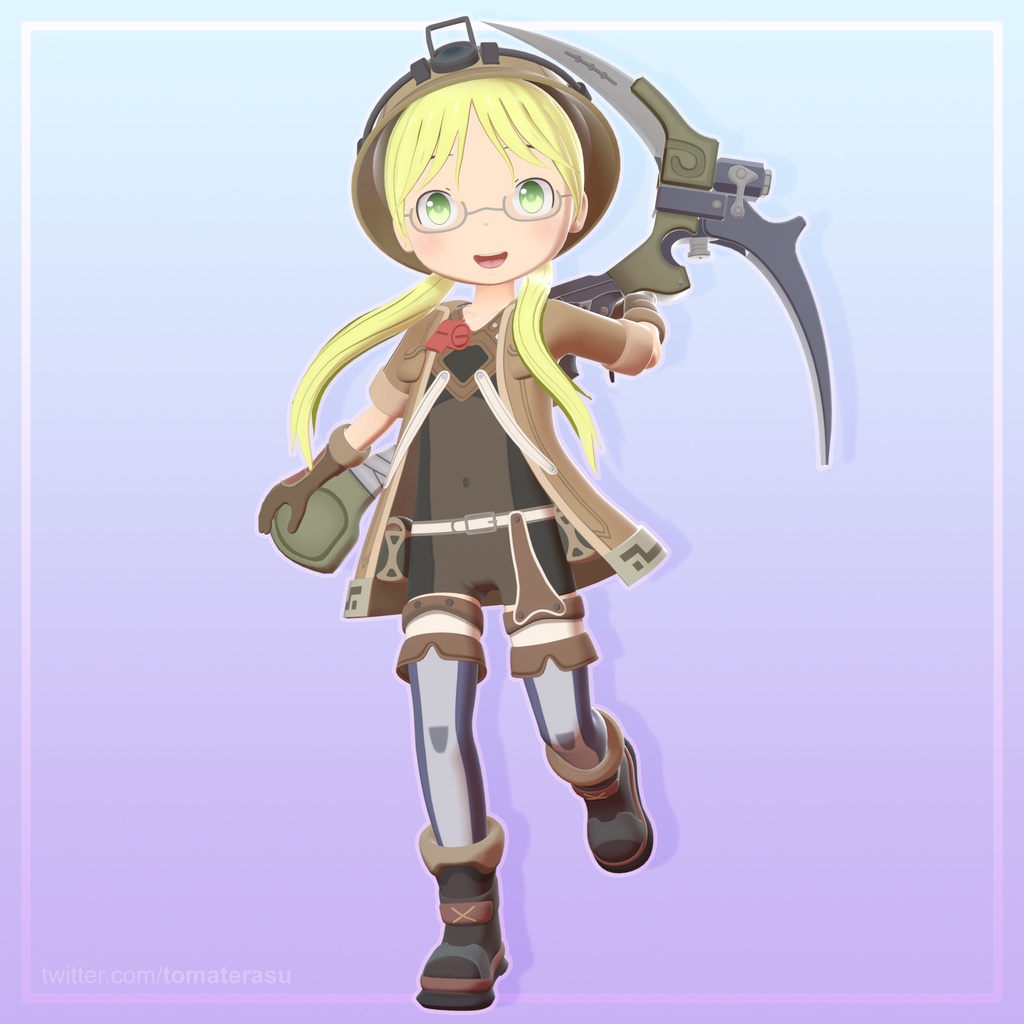 Riko (Made in Abyss) 3D Model / VRChat Avatar