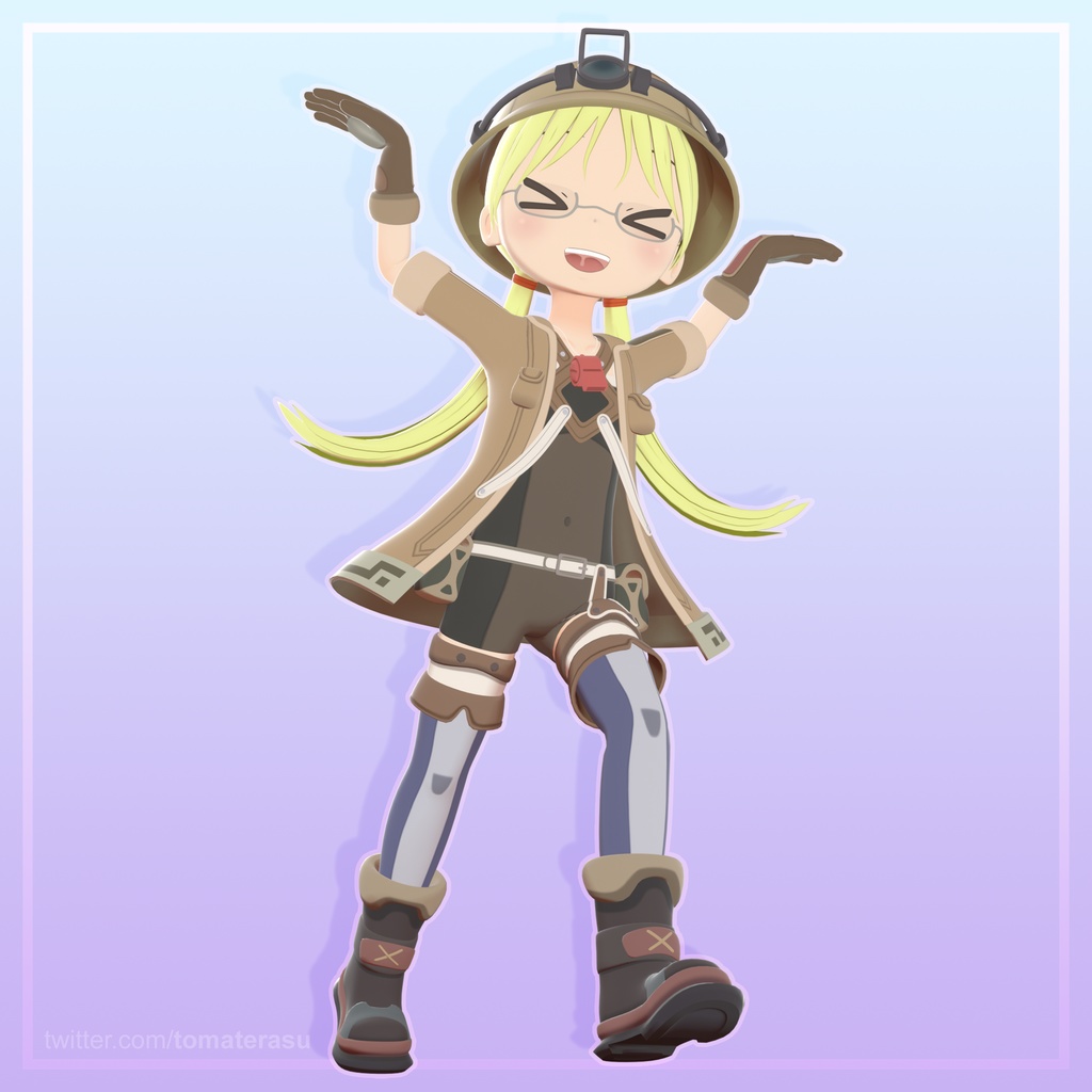 Riko (Made in Abyss) 3D Model / VRChat Avatar