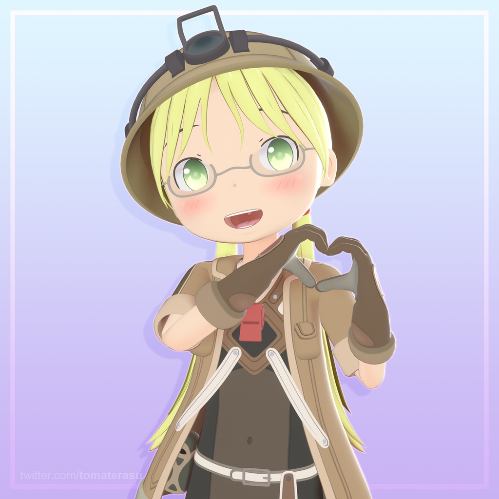 Riko (Made in Abyss) 3D Model / VRChat Avatar