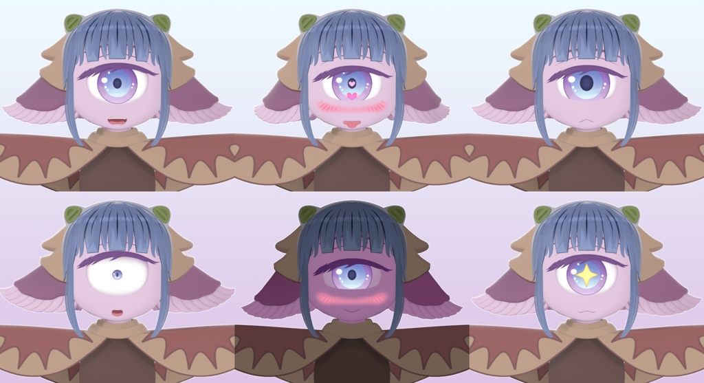 Pakkoyan (Made in Abyss) 3D Model / VRChat Avatar