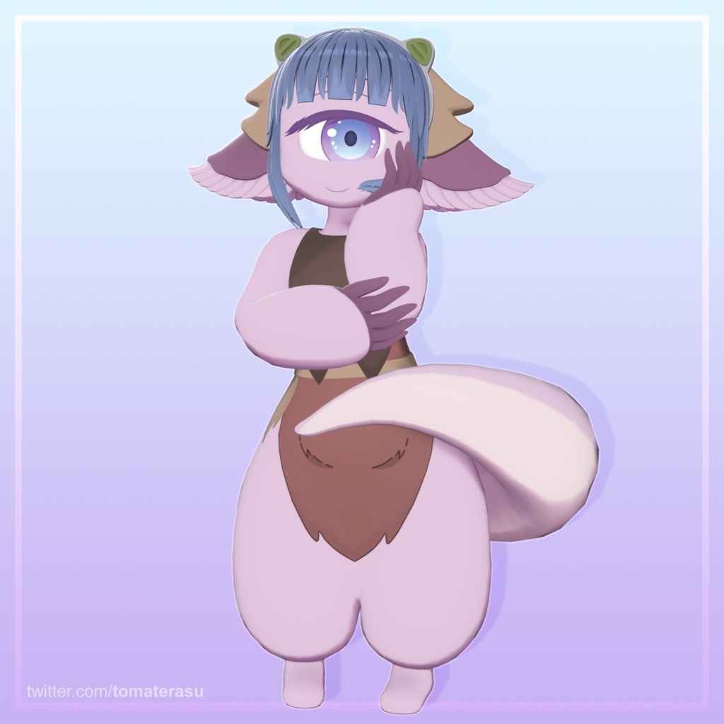 Pakkoyan (Made in Abyss) 3D Model / VRChat Avatar
