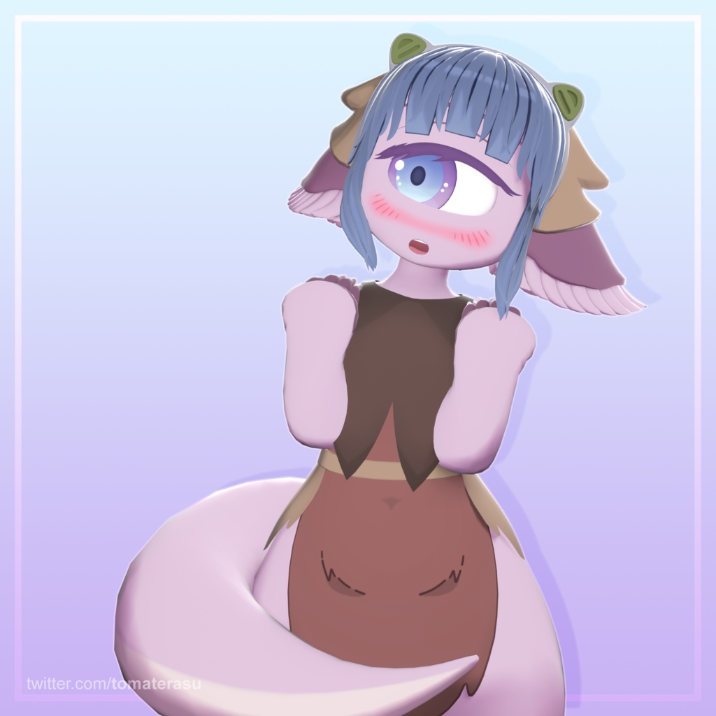 Pakkoyan (Made in Abyss) 3D Model / VRChat Avatar