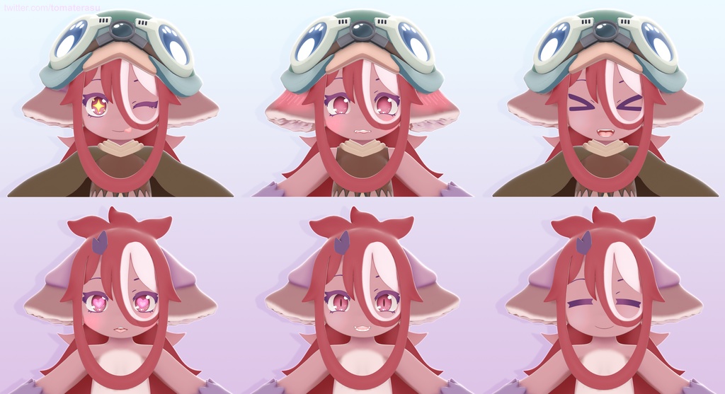 Blessed Vueko (Made in Abyss) 3D model / VRChat Avatar