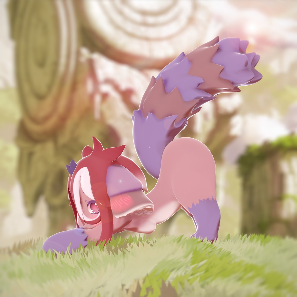 Blessed Vueko (Made in Abyss) 3D model / VRChat Avatar