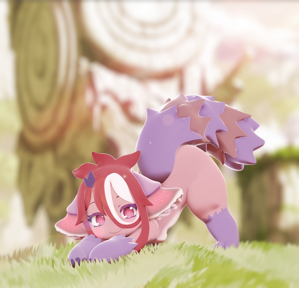 Blessed Vueko (Made in Abyss) 3D model / VRChat Avatar