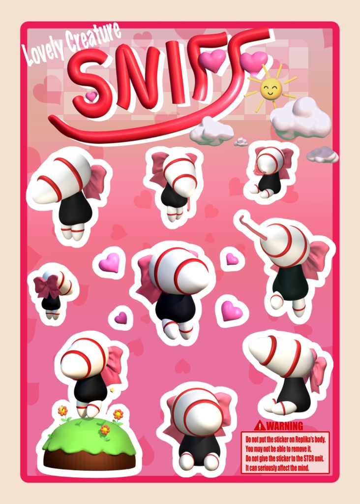 SNIFFステッカー