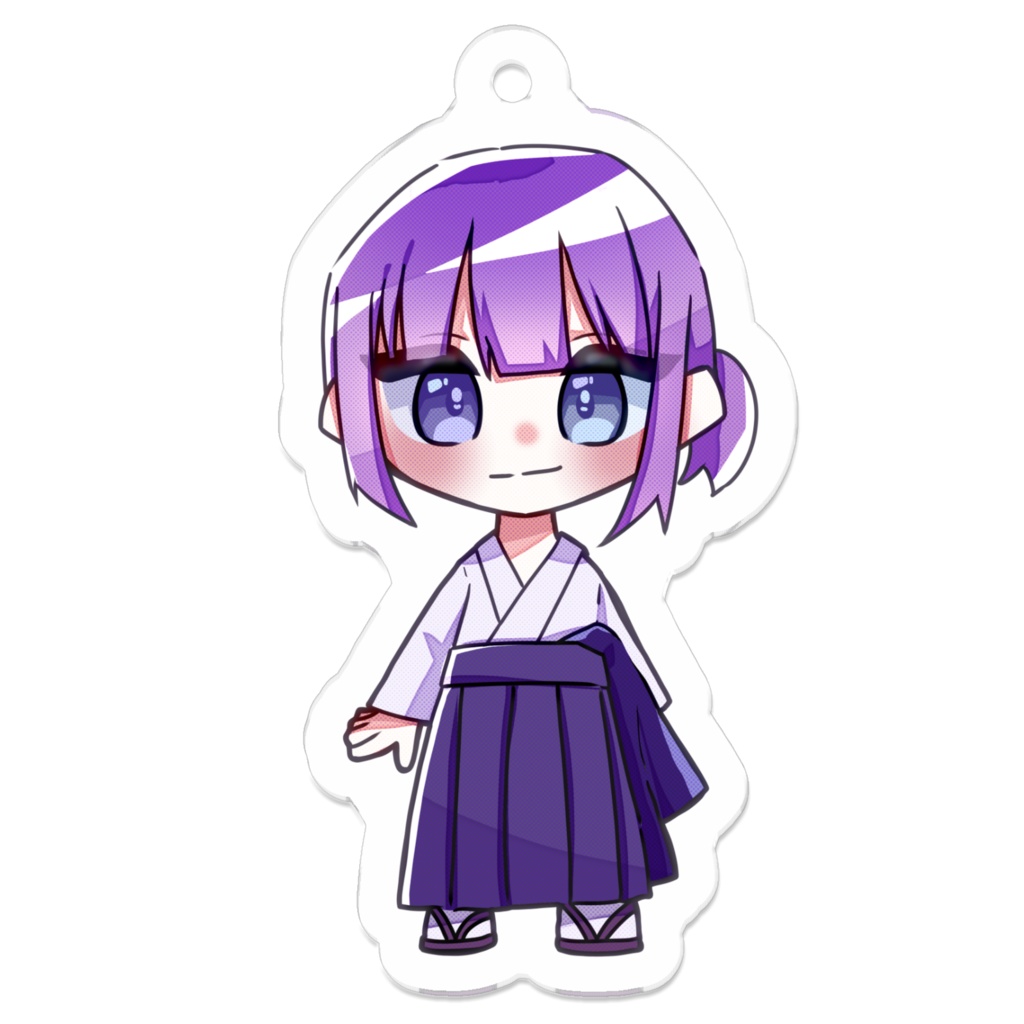 楓ちゃんアクキー　弓道着ver.
