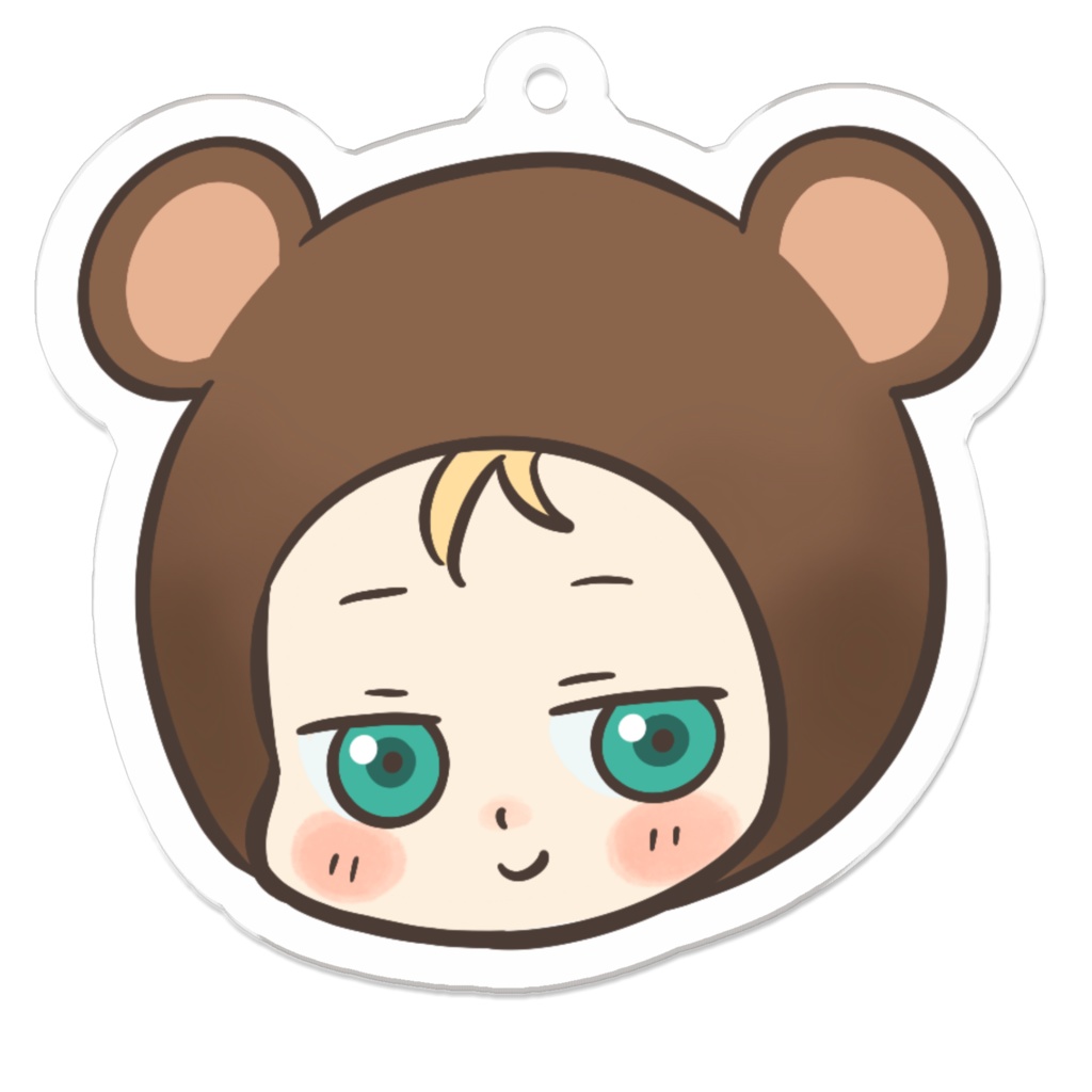 くまのアッシュくんキーホルダー