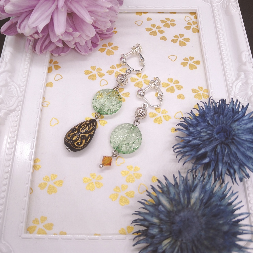 【刀剣乱舞】膝丸 モチーフイヤリング