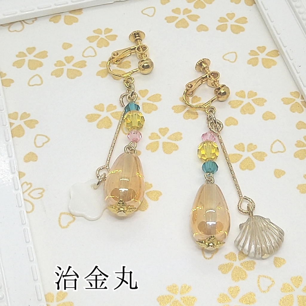 【刀剣乱舞】治金丸モチーフイヤリング