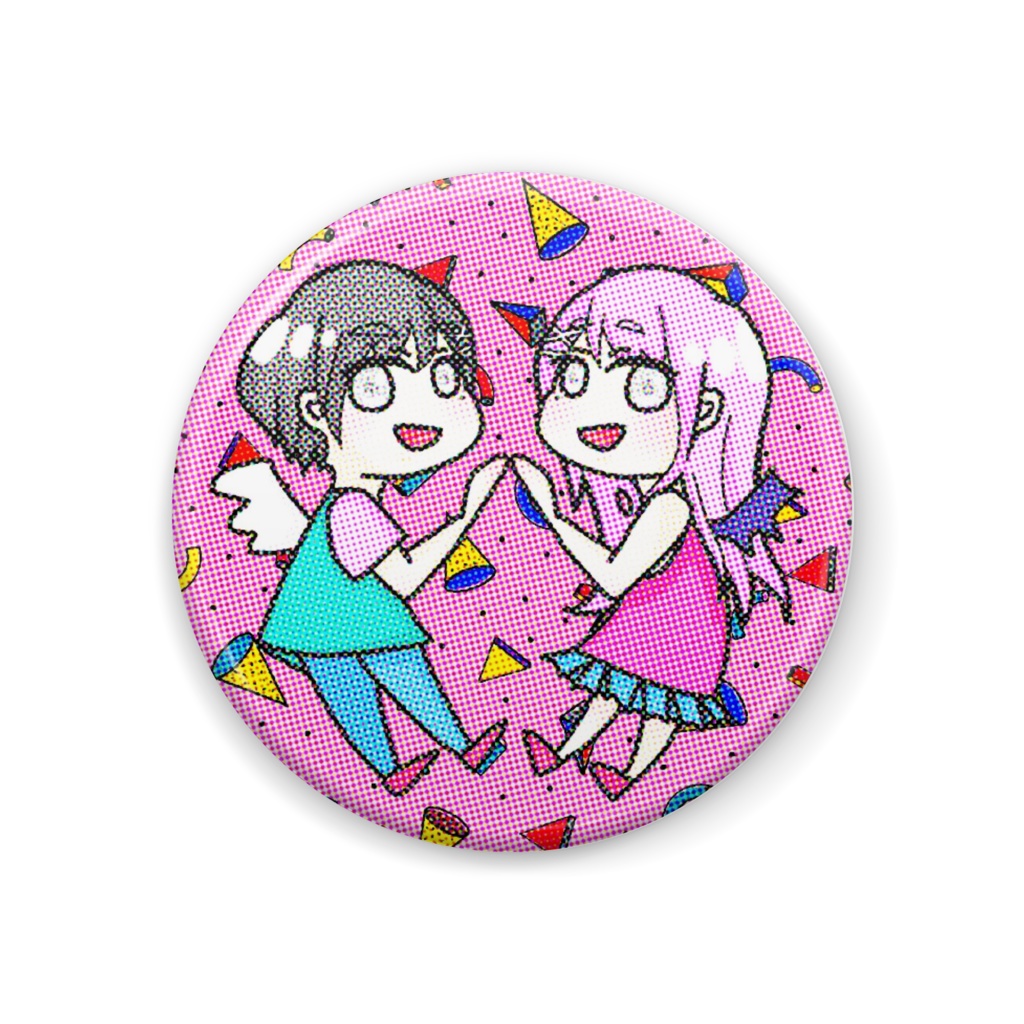 み。あい缶バッチ