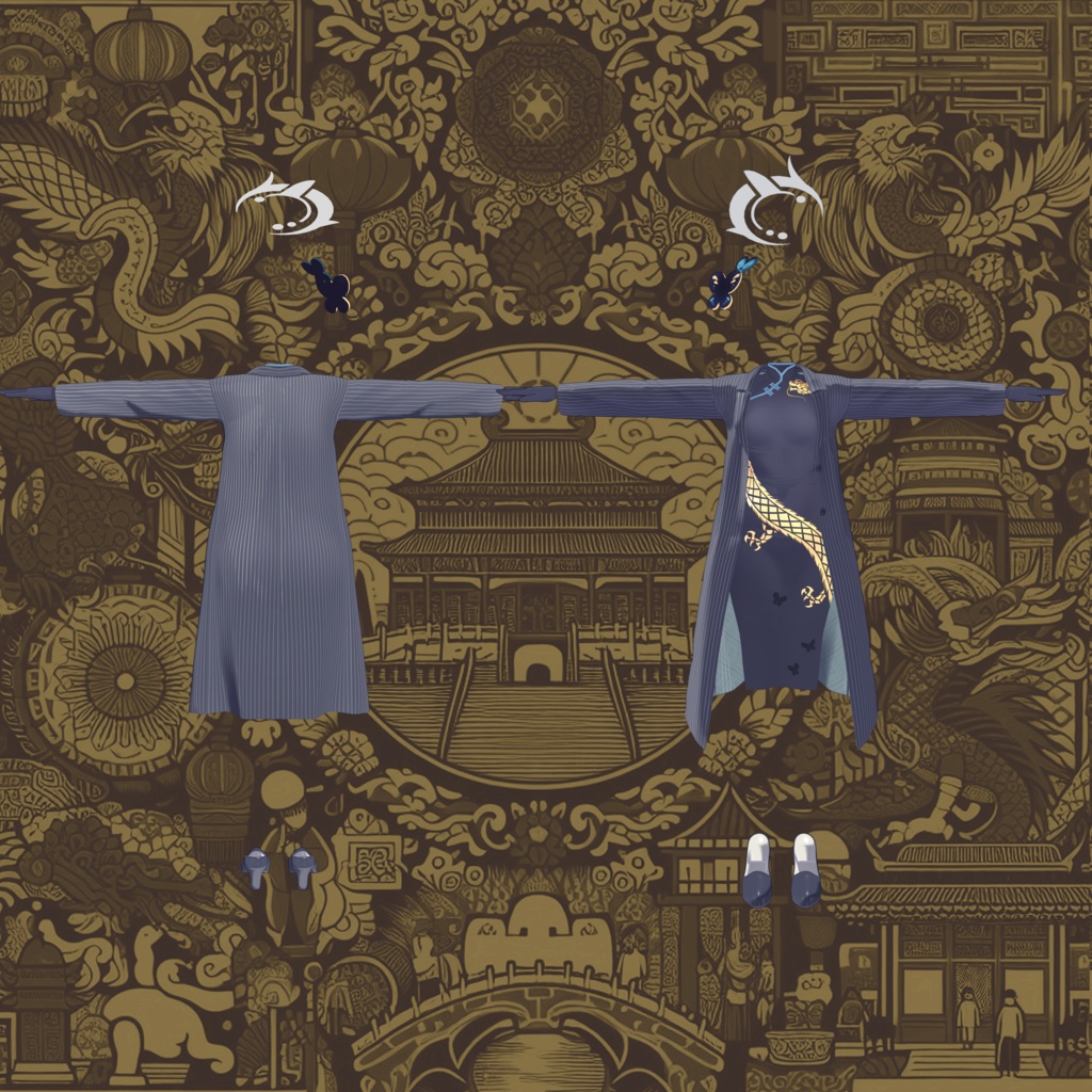 【マヌカ対応】竜華キサキ's outfit