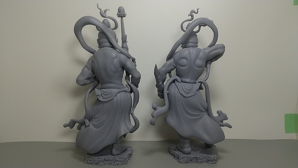 金剛力士像(吽形・阿形)3Dモデル