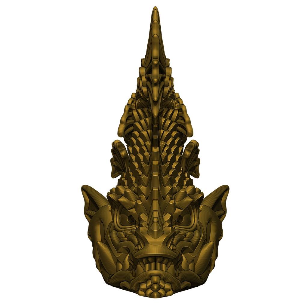 シャチホコ 3Dモデル