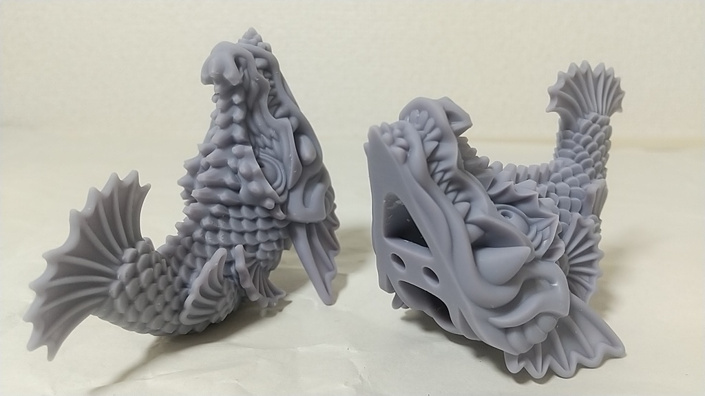シャチホコ 3Dモデル - Tesematsu shop - BOOTH