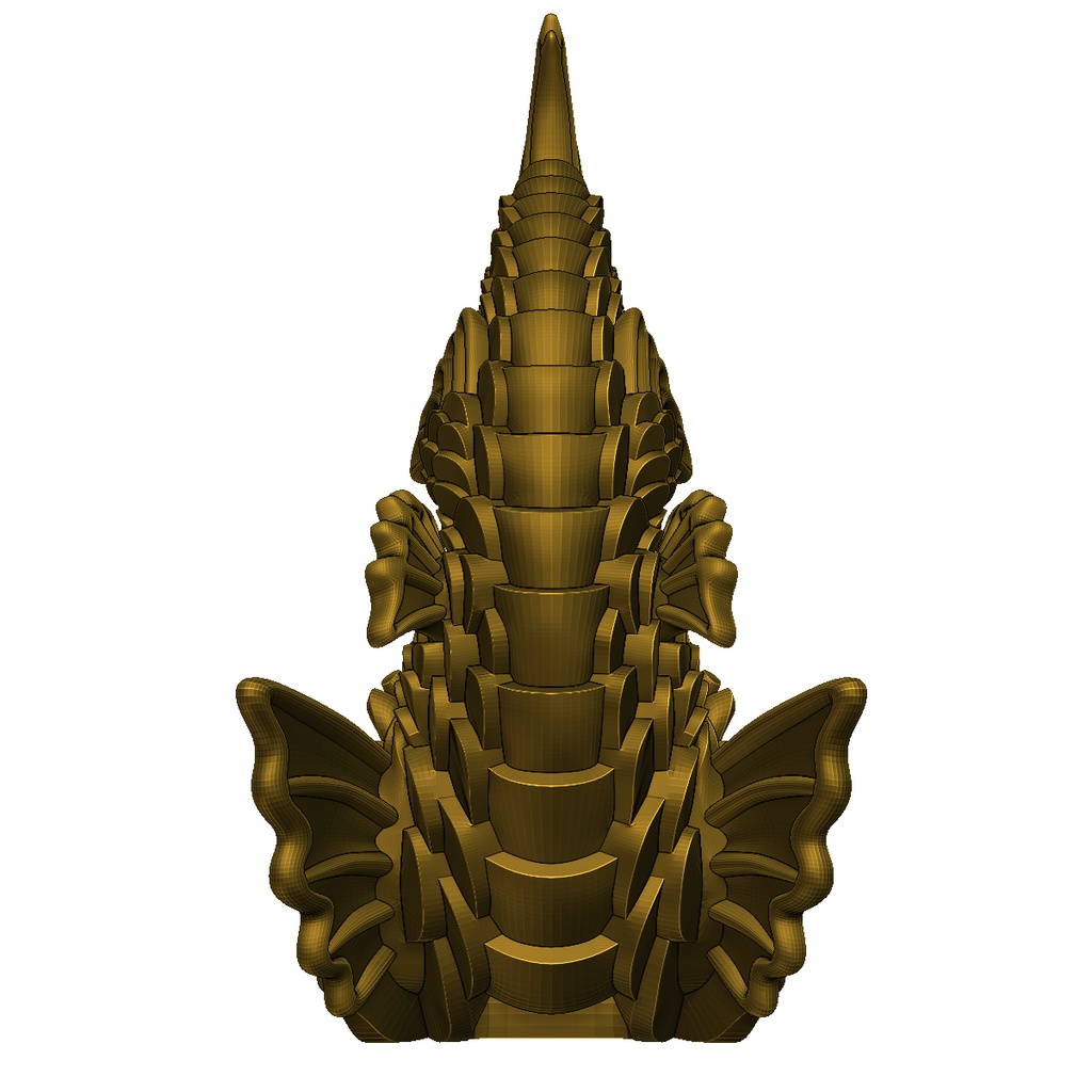 シャチホコ 3Dモデル