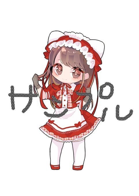 イラストアクリルキーホルダー