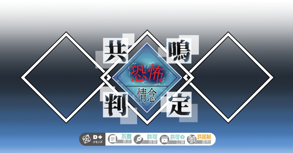 エモクロアTRPG用 共鳴判定フレーム