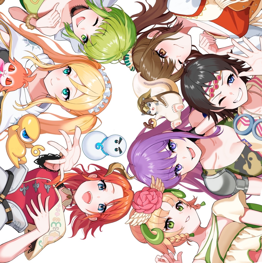 サガ・オールスターズ6記念ノベルティ＠チケットホルダー