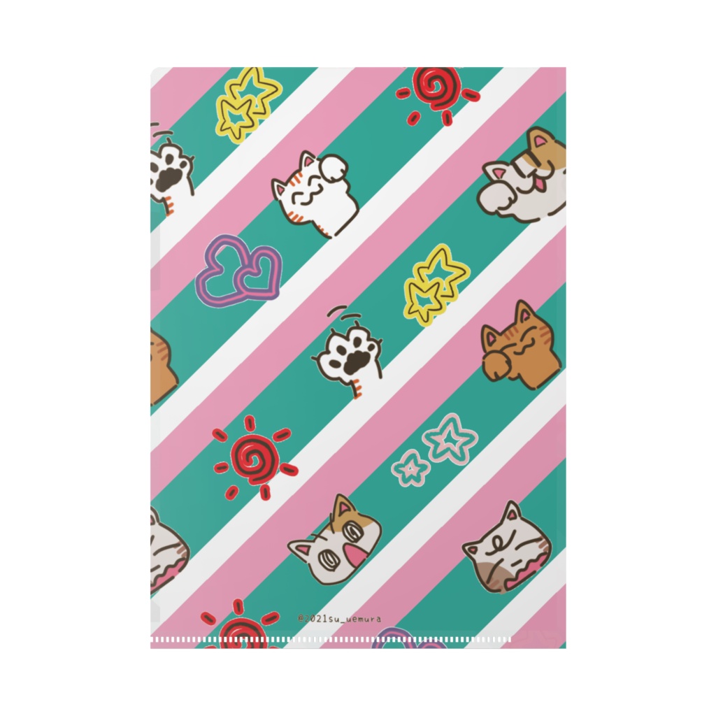 福よこいこい!クリアファイル(3サイズ3デザインから選べます)