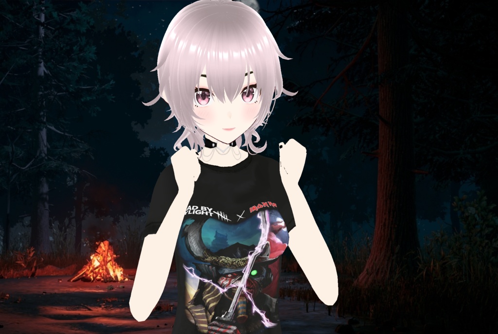 [VRoid] Dead by Daylight x Iron Maiden T-shirt
