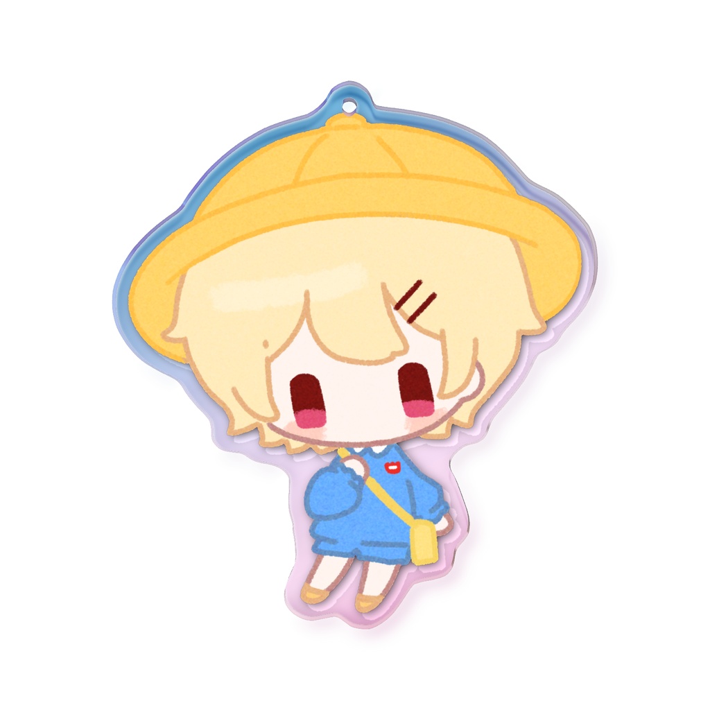 【オーロラ】幼稚園生むーくん【ミニぬい風アクリルキーホルダー】