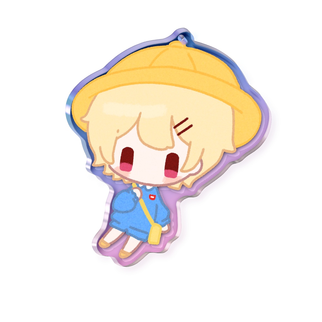 【オーロラ】幼稚園生むーくん【ミニぬい風アクリルキーホルダー】