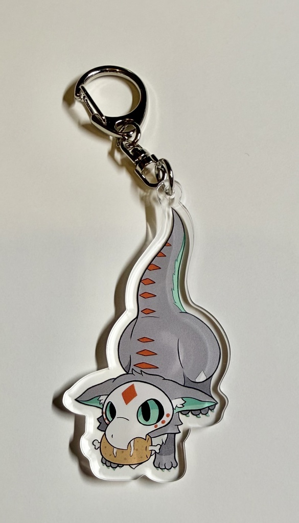 アクリルキーホルダー　れく