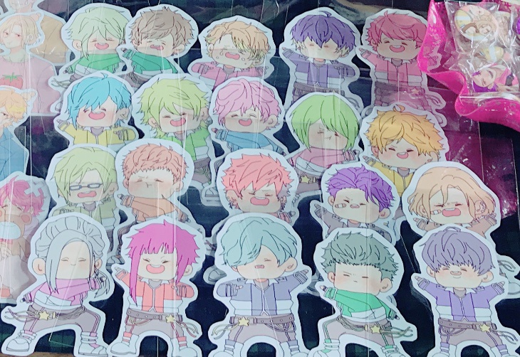 A3!ステッカー 5枚1組