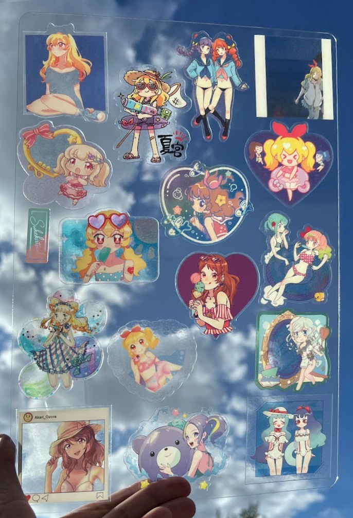 アイカツスケスケシール合同「SUKEKATSU!」