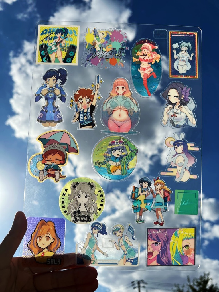 アイカツスケスケシール合同「SUKEKATSU!」